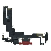 Шлейф для Apple iPhone 14 с разъемом зарядки (Red) (Original Used)