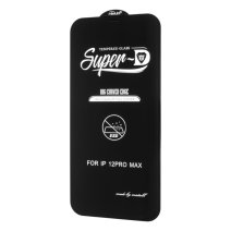 Захисне скло MIETUBL Super D ESD для Apple iPhone 12 Pro Max (Black)