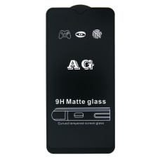 Защитное стекло Matte для Xiaomi Redmi 8a (Full Glue) (0.3 мм, 2.5D) (Black)