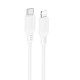 Кабель Borofone BX115 Lotto Type-C – Lightning (1 м · 27W · 3A) (White)