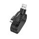 Кабель Avantis A112 USB-A – Type-C (1 м · 15W · 3A) (Black)
