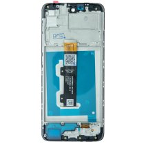 Дисплей для Motorola XT2158 Moto E30 с тачскрином в рамке (Black) (Original PRC)