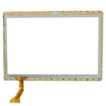 Сенсорное стекло для Contixo B105 3G (универсальное №425) (Размер 167x237 мм) 50 pin (White) (Отверстие под камеру по центру) (version 02)