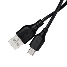 Кабель XO NB103 USB-A – Micro-USB (1 м · 2.1A) (Black)