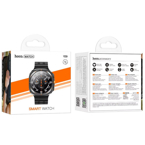 Смарт-часы Hoco Y29 Smart sports (Black)