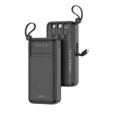 Повербанк XO PR279 10W з кабелем 4в1 (20000 mAh) (Black)