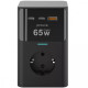 Сетевой фильтр Proove Power Cube на 3 розетки (65W · USB-A+2xUSB-C · 1.5 м) (Black)