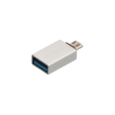 Перехідник Borofone BV2 USB-A – Micro-USB (Silver)