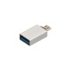Переходник Borofone BV2 USB-A – Micro-USB (Silver)