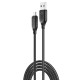 Кабель XO NB235 Zebra series Braided USB-A – Micro-USB (1 м · 12W · 2.4A) (Black)