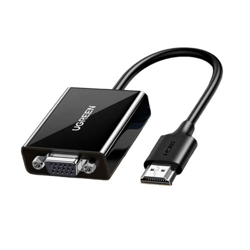Переходник Ugreen CM611 HDMI – VGA (Black)