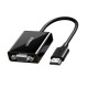 Переходник Ugreen CM611 HDMI – VGA (Black)