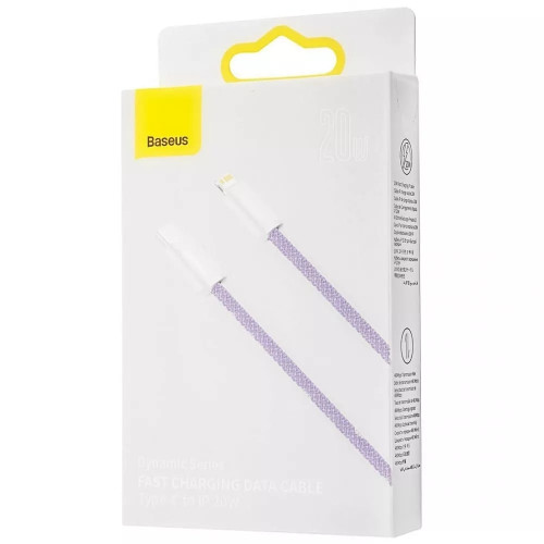Кабель Baseus Dynamic Series Type-C – Lightning (1 м · 20W · 2.4A) (CALD000016) (Gray)