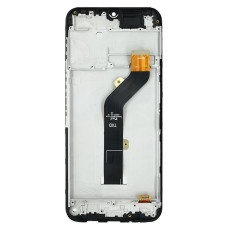 Дисплей для Tecno Spark 7 с тачскрином в рамке (Black)
