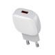Сетевое зарядное устройство LDNIO A1306q USB-A (18W · 3A) с кабелем USB-A – Type-C (White)