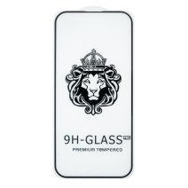 Защитное стекло Lion для Apple iPhone 15 Pro (Full Glue) (0.3 мм, 2.5D) (Black)