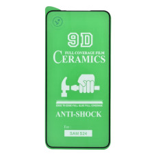 Захисна плівка Ceramic для Samsung S921 Galaxy S24 (Full Glue) (Black)