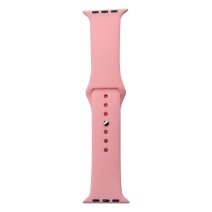 Ремешок для Apple Watch 42/44/45/49 мм Band Silicone (Light Pink)