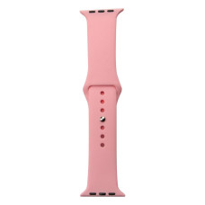 Ремешок для Apple Watch 42/44/45/49 мм Band Silicone (Light Pink)