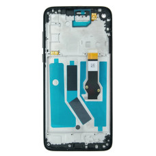 Дисплей для Motorola XT2041 Moto G8 Power з тачскріном в рамці (Black)