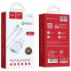 Сетевое зарядное устройство Hoco C12Q USB-A (18W · 3A) с кабелем USB-A – Type-C (White)