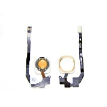 Шлейф з кнопкою Home для Apple iPhone 5s (Gold) (Original PRC)