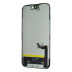 Дисплей для Apple iPhone 15 з тачскріном в рамці (Black) (OLED Hard)