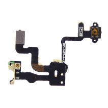 Шлейф для Apple iPhone 4s з датчиком освітленості та кнопкою ввімкнення (Original Used)