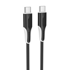 Кабель Borofone BX119 Type-C – Type-C (1 м · 60W · 3A) (Black)