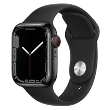 Ремешок Hoco WA01 для Apple Watch 42/44/45/49 мм Band Silicone (Black)