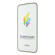 Защитное стекло Color Frame для Apple iPhone 16 Pro (Full Glue) (Gold)
