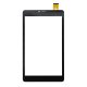 Сенсорне скло для Nomi Libra 4 (універсальне №502) 51 pin (Black)