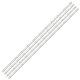 Пряма підсвітка для телевізора Changhong 58″ LB-580U18-EF8-R-G01-XRD1 (4 планки по 1145 мм, 12 LED, лінза 17 мм, 3 В)
