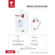 Сетевое зарядное устройство FLYCDI FA-005 USB-A (18W · 3A) (White)