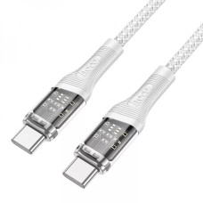 Кабель Hoco U111 Type-C – Type-C (1.2 м · 60W · 3A) (Gray)