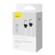 Кабель Baseus CoolPlay Series Type-C – Lightning (1 м · 20W · 3A) (CAKW000002) (White)
