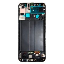 Дисплей для Samsung A507 Galaxy A50s (2019) з тачскріном в рамці (Black) (Original Refurbished)