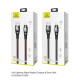 Кабель Usams US-SJ368 Digital Display Charging U36 USB-A – Lightning (1.2 м · 10W · 2A) (Black)