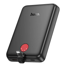 Повербанк Hoco J133A Triumph з кабелем Lightning (10000 mAh) (Black)