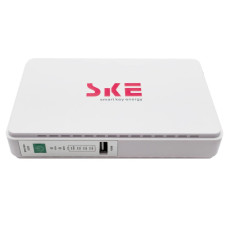 Бесперебойный блок питания UPS POE-432E USB DC: 5V 9V 12V (8800 mAh) (White)