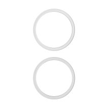 Кольцо рамки стекла камеры для Apple iPhone 12 mini (White)