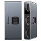 Переходник Baseus Matrix HDMI Splitter 2в1 or 1 in 2 (Space Gray)