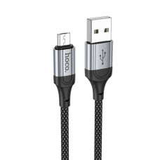 Кабель Hoco X102 USB-A – Micro-USB (1 м · 12W · 2.4A) (Black)