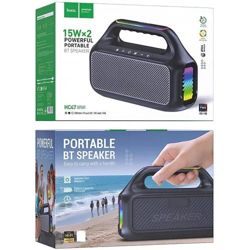 Bluetooth колонка Hoco HC47 Delight (Black)