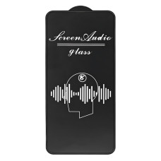 Защитное стекло Protect Audio для Apple iPhone 14 Pro (Full Glue) (0.3 мм, 2.5D) (Black)