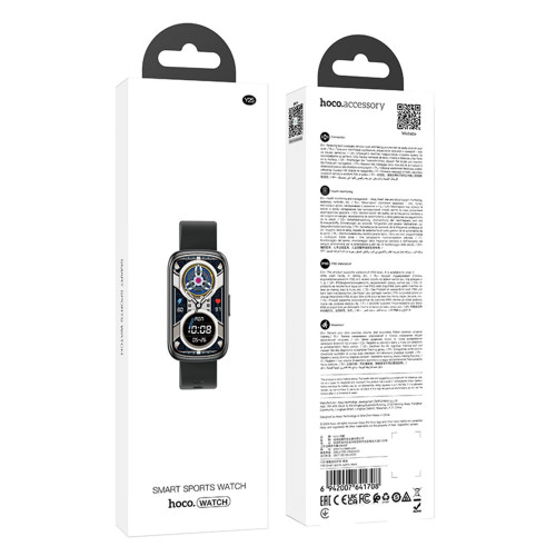 Смарт-часы Hoco Y25 Smart sports (Black)