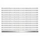 Пряма підсвітка для телевізора TCL 55″ YHE-4C-LB5506-YH09J (12 планок по 539 мм, 6 LED, лінза 17 мм, 6 В)