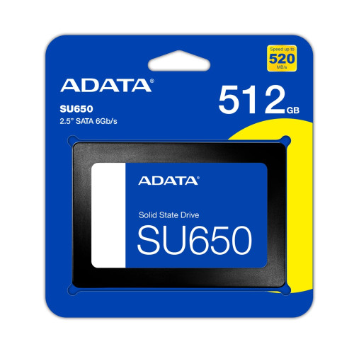 SSD-накопитель ADATA Ultimate SU650 512GB 2.5 SATA III