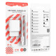 Сетевое зарядное устройство Borofone BA74A USB-A (10.5W · 2.1A) с кабелем USB-A – Micro-USB (White)
