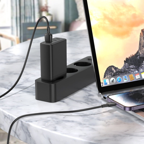 Кабель Borofone BX93 USB-A – Lightning (1 м · 20W · 2.4A) (Black)